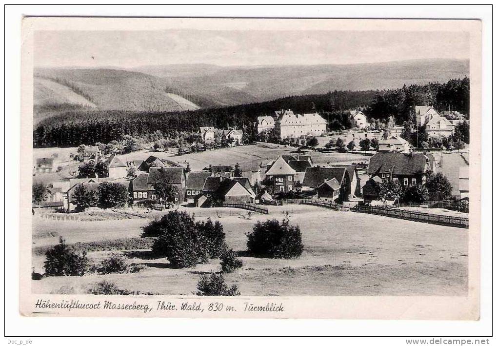 Deutschland - Masserberg - Thüringer Wald - 1951 - Masserberg