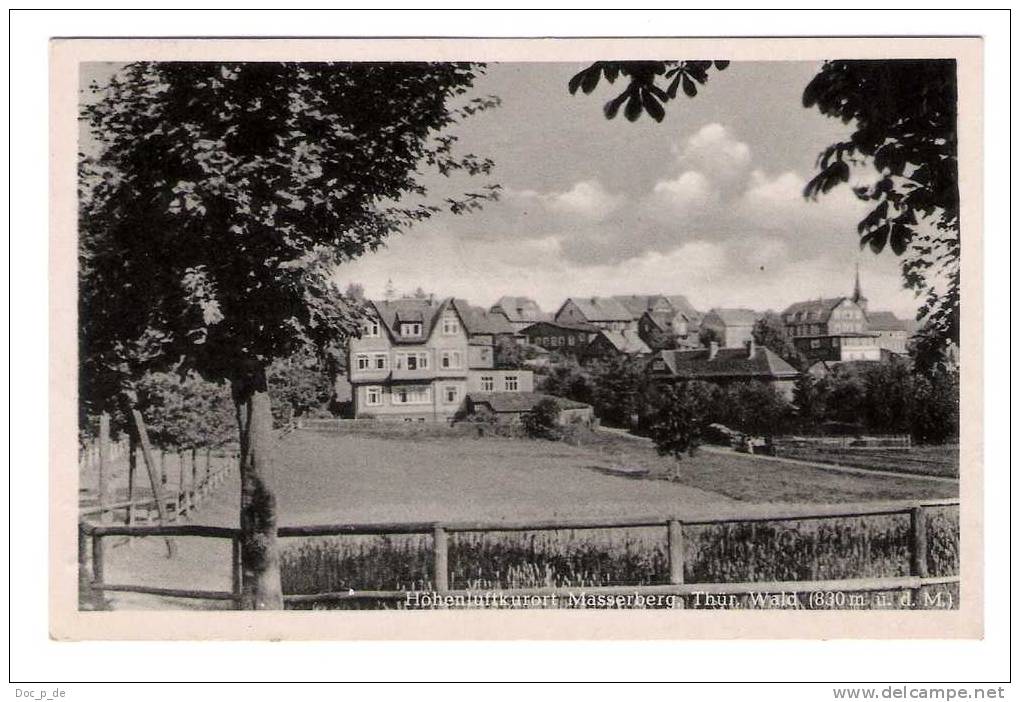 Deutschland - Masserberg - Thüringer Wald - 1951 - Masserberg