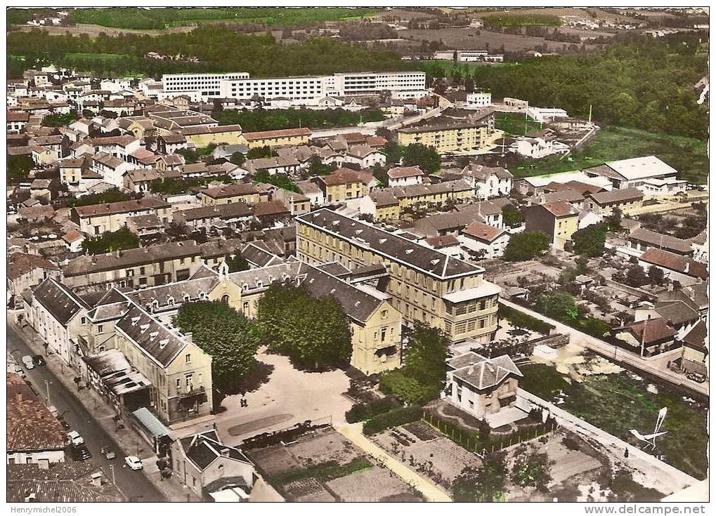 Vue Aérienne De Mazamet L'hopial Et Le Lycée Technique , Ed Lapie - Mazamet