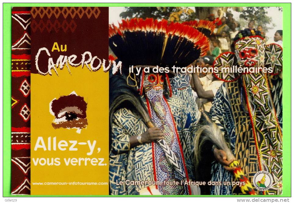 CAMEROUN - IL Y A DES TRADITIONS MILLÉNAIRES - - Cameroun