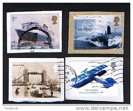 11 Used GB Self Adhesives Commemorative Stamps Catalogue Value Over £160 - Ref 417 - Usados