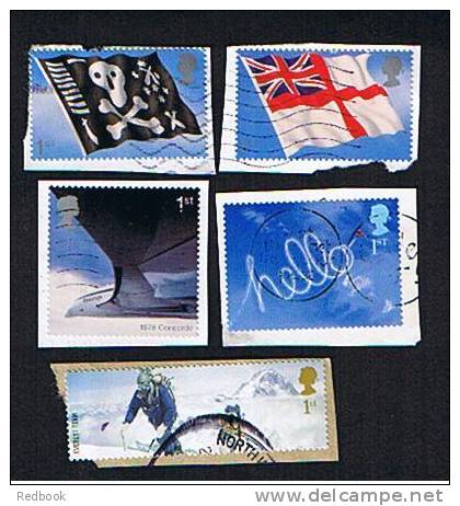 11 Used GB Self Adhesives Commemorative Stamps Catalogue Value Over £160 - Ref 417 - Used Stamps