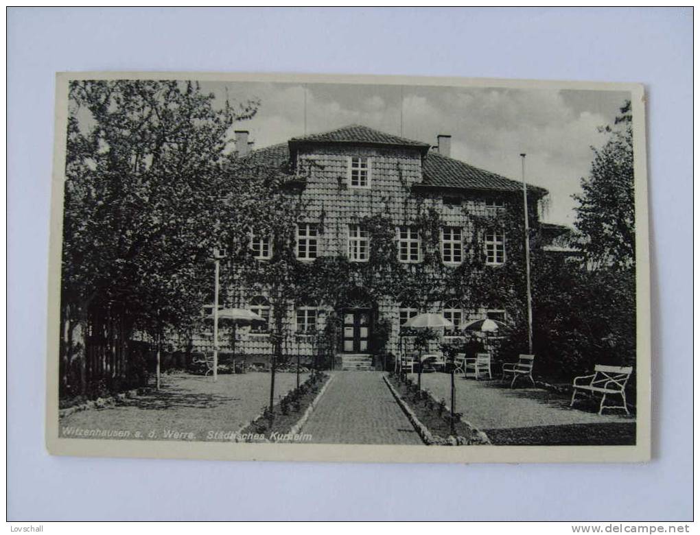 Witzenhausen A. D. Werra. - Städtisches Kurheim. (20 - 8 - 1935) - Witzenhausen