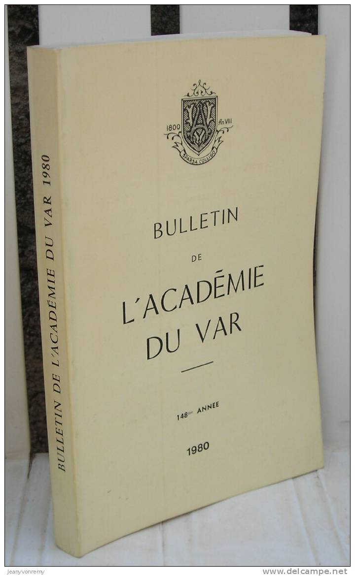 Bulletin De L´Académie Du Var - 1980 - Provence - Alpes-du-Sud