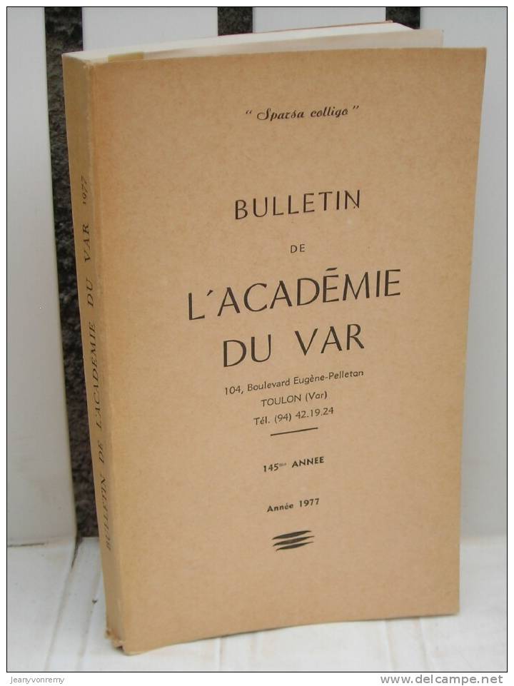 Bulletin De L´Académie Du Var - 1977 - Provence - Alpes-du-Sud