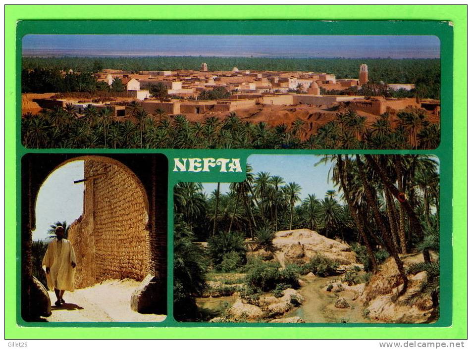 NEFTA,TUNISIE - 3 MULTIVUES - ÉDITIONS TANIT - - Tunisie