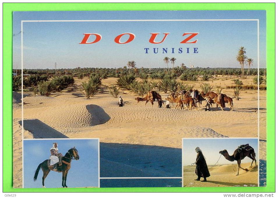 DOUZ, TUNISIE - 3 MULTIVUES - - Tunisie