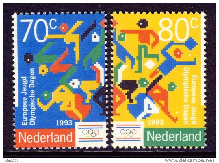 Niederlande / Netherlands 1993 : Mi 1479/1480 *** - Europese Jeugd Olympische Dagen - Unused Stamps