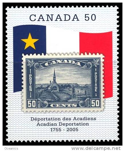 Canada (Scott No.2119 - Déportation Des Acadiens / Acadian Deportation) [**] - Neufs