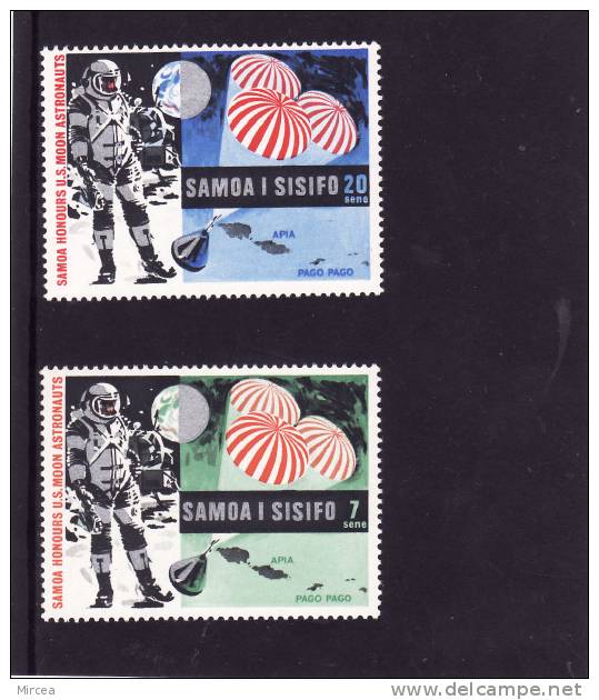 Samoa 1978 -  Michel No. 204/5  Neufs**(d) - Samoa (Staat)