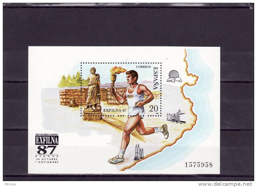 Espagne 1987 -  Yv .no. BF 37 Neuf**(d) - Blocks & Sheetlets & Panes