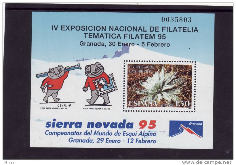 C1420 - Espagne, 1995, Yv .no.BF 62, Neuf** - Blocks & Sheetlets & Panes