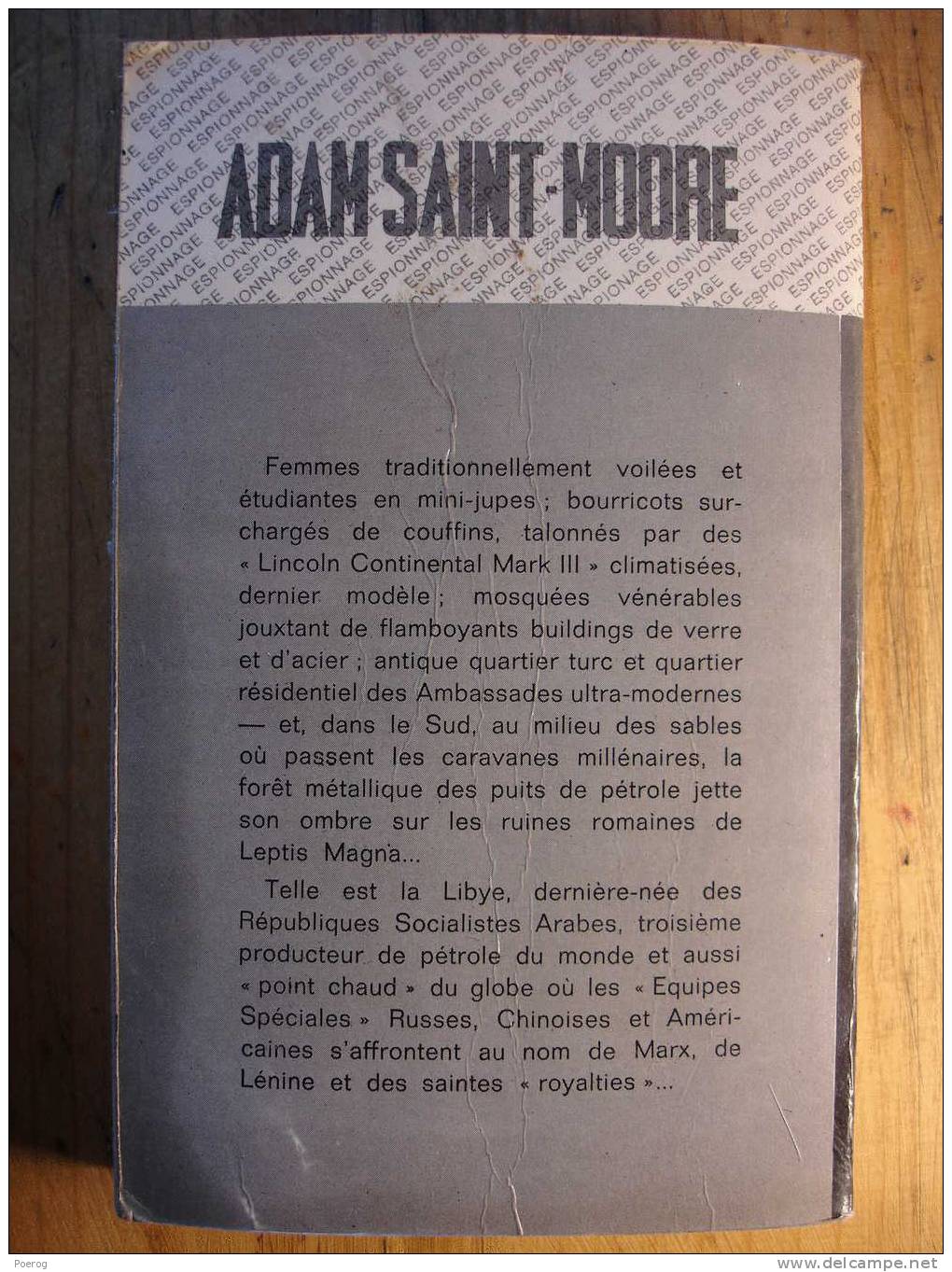 COUP DE CHALEUR POUR FACE D´ ANGE - ADAM SAINT MOORE - FLEUVE NOIR ESPIONNAGE - M. GOURDON - Fleuve Noir