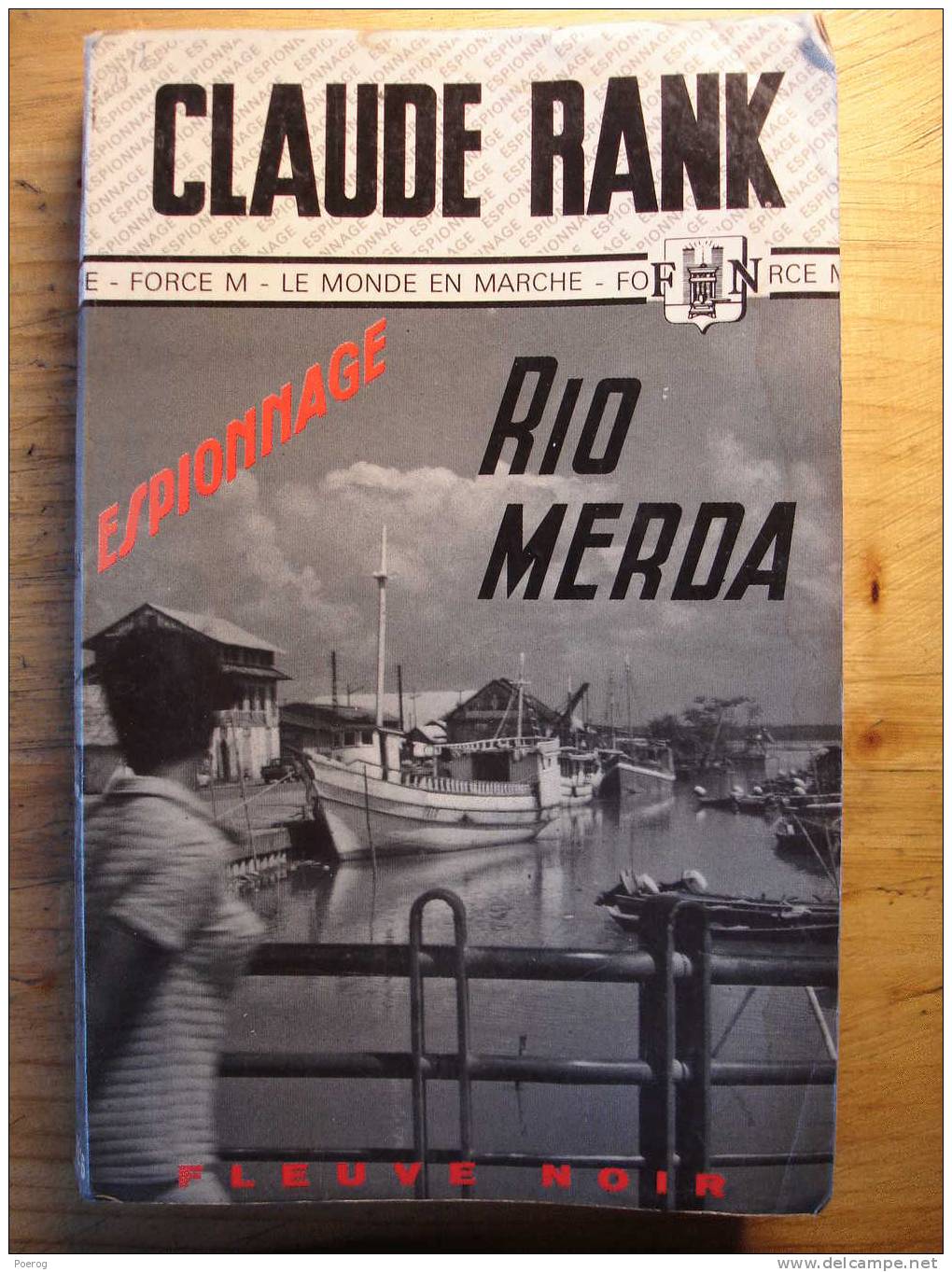 RIO MERDA - CLAUDE RANK - FLEUVE NOIR ESPIONNAGE - Fleuve Noir