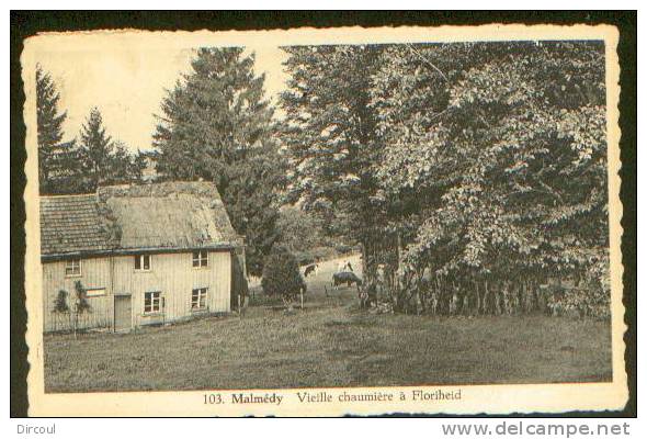 12511 -   Malmédy  Vieille Chaumière à Floriheid - Malmedy