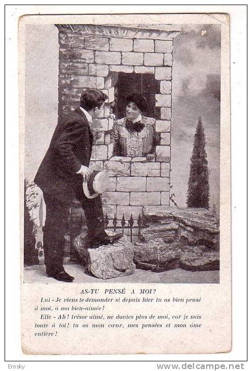PGL  0993 - AS-TU PENSE A MOI? VALENTINE - Dia De Los Amorados
