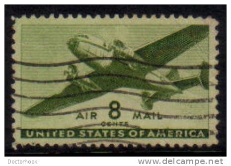 U.S.A.   Scott #  C 26  F-VF USED - 2a. 1941-1960 Usados