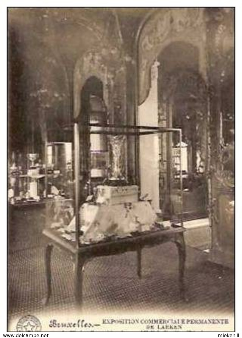 LAEKEN-PAVILLON CHINOIS-vitrine De Porcelaines Et De Vases De Chine -CHINA- Série Belgique Historique - Laeken