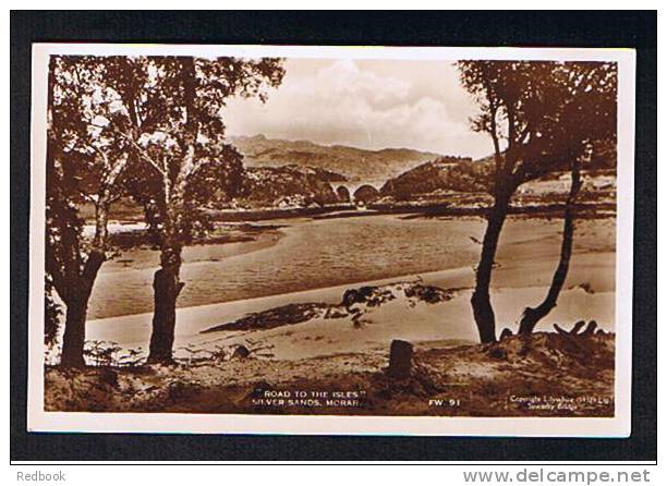 Real Photo Postcard "Road To The Isles" - Silver Sands Morar Inverness-shire Scotland - Ref 418 - Inverness-shire