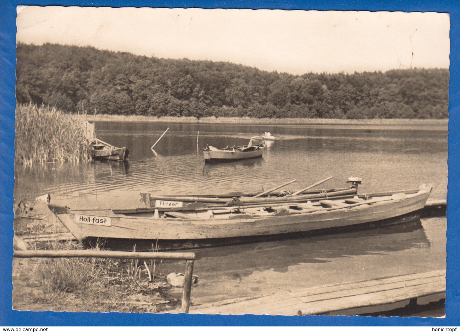 Deutschland; Korswandt A. Usedom; Am Wolgostsee Mit Fischerboote - Usedom