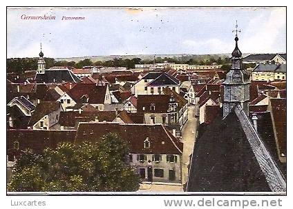 GERMERSHEIM . PANORAMA. - Germersheim