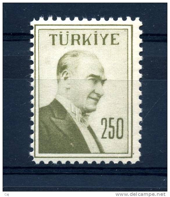 Turquie  -  1957  :  Yv  1406  ** - Ungebraucht