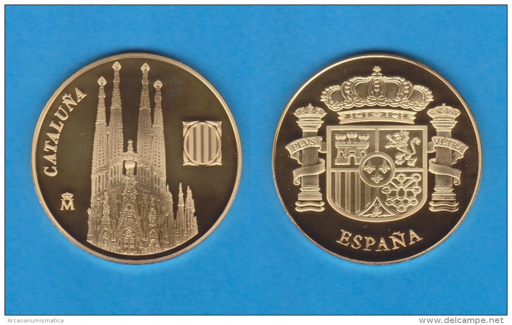 ESPAÑA / SPAIN   MEDALLA  ORO / GOLD    SC/UNC  PROOF  CATALUNYA      DL-7142 - Sonstige & Ohne Zuordnung