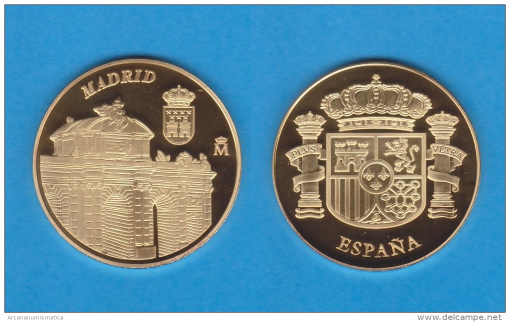 ESPAÑA / SPAIN   MEDALLA  ORO / GOLD    SC/UNC  PROOF  MADRID     DL-7147 - Otros & Sin Clasificación