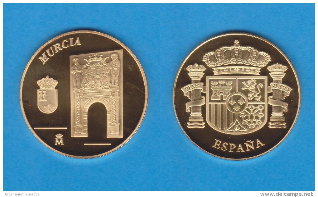 ESPAÑA / SPAIN   MEDALLA  ORO / GOLD    SC/UNC  PROOF  MURCIA     DL-7149 - Other & Unclassified