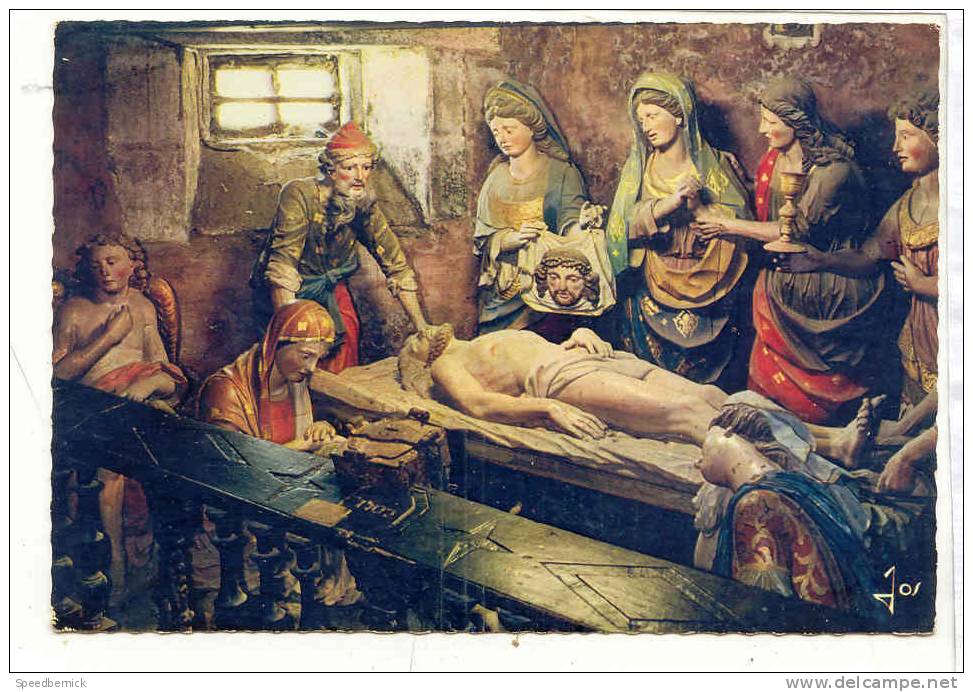 15199 Saint Thegonnec , Mise Au Tombeau Crypte Ossuaire . Lespaignol 1702 . Jos Iris MX 614 - Saints