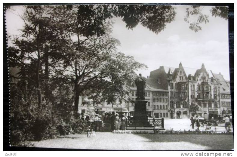 ERBURG  -  LUTHER-DENKMAL Am ANGER  1962. - Erfurt