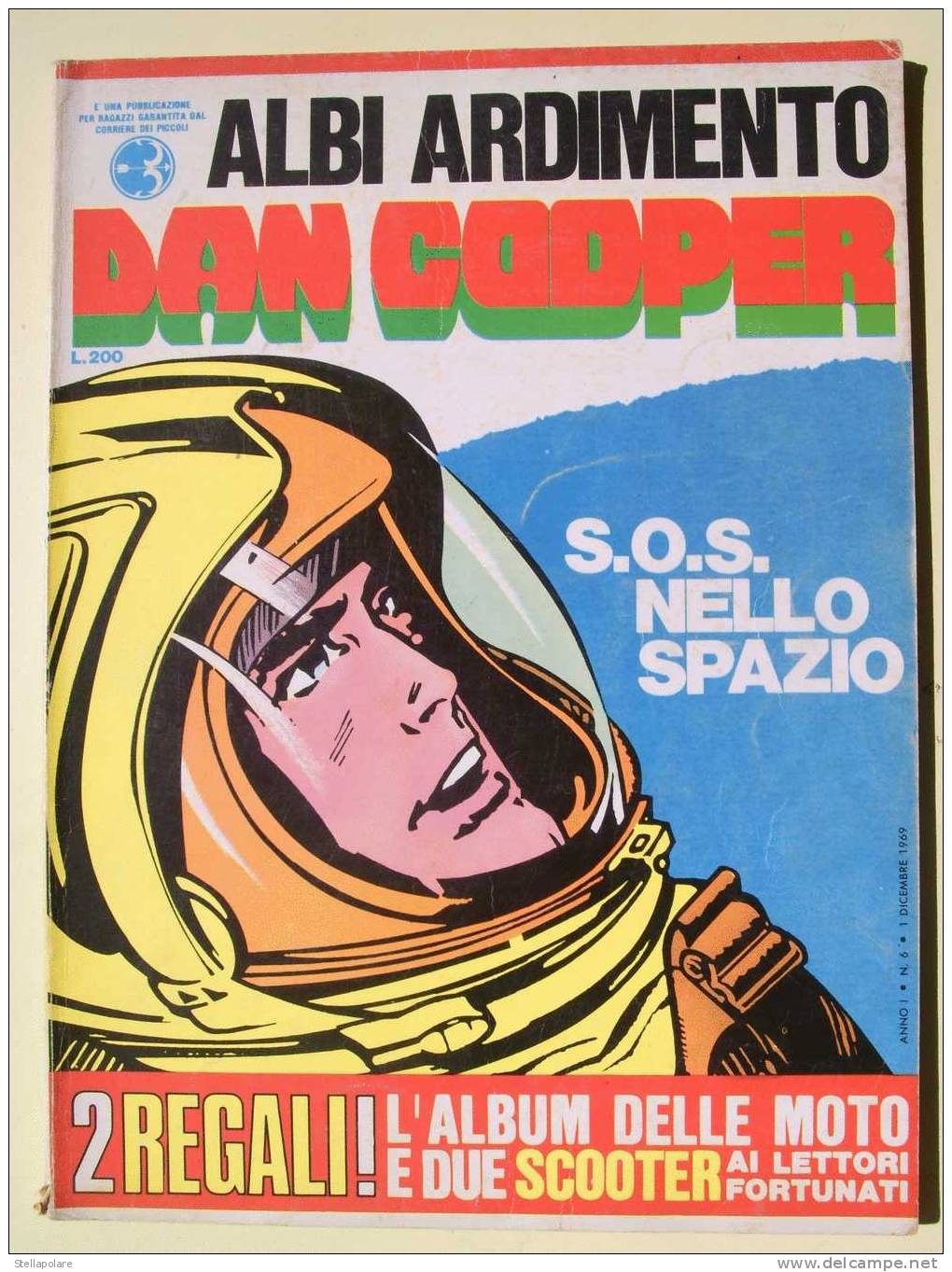 ALBI ARDIMENTO - S.O.S. NELLO SPAZIO - 1969 - DAN COOPER - - Comics 1930-50