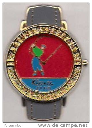 ARTHUS BERTRAND PARIS Magnifiqu Pin´s - MONTRE GOLF - KLEENEX CLUB - Arthus Bertrand