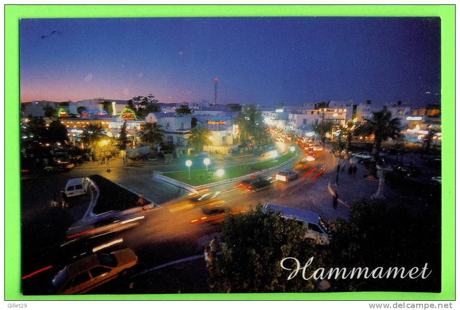 HAMMAMET, TUNISIE - ANIMÉE DE VOITURES - GIGHTIS EDITION - - Tunisie