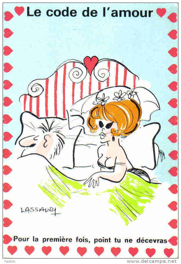 Carte Postale  Humour   Par  Lassalvy    Trés Beau Plan - Lassalvy