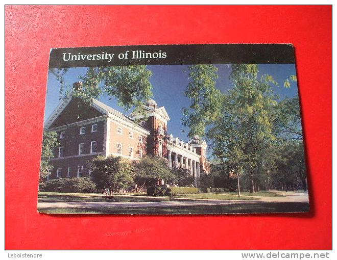 CPM-ETATS-UNIS -ILLINOIS -UNIVERSITY OF ILLINOIS - ENGLISH BUILDING -CARTE EN BON ETAT . - Andere & Zonder Classificatie