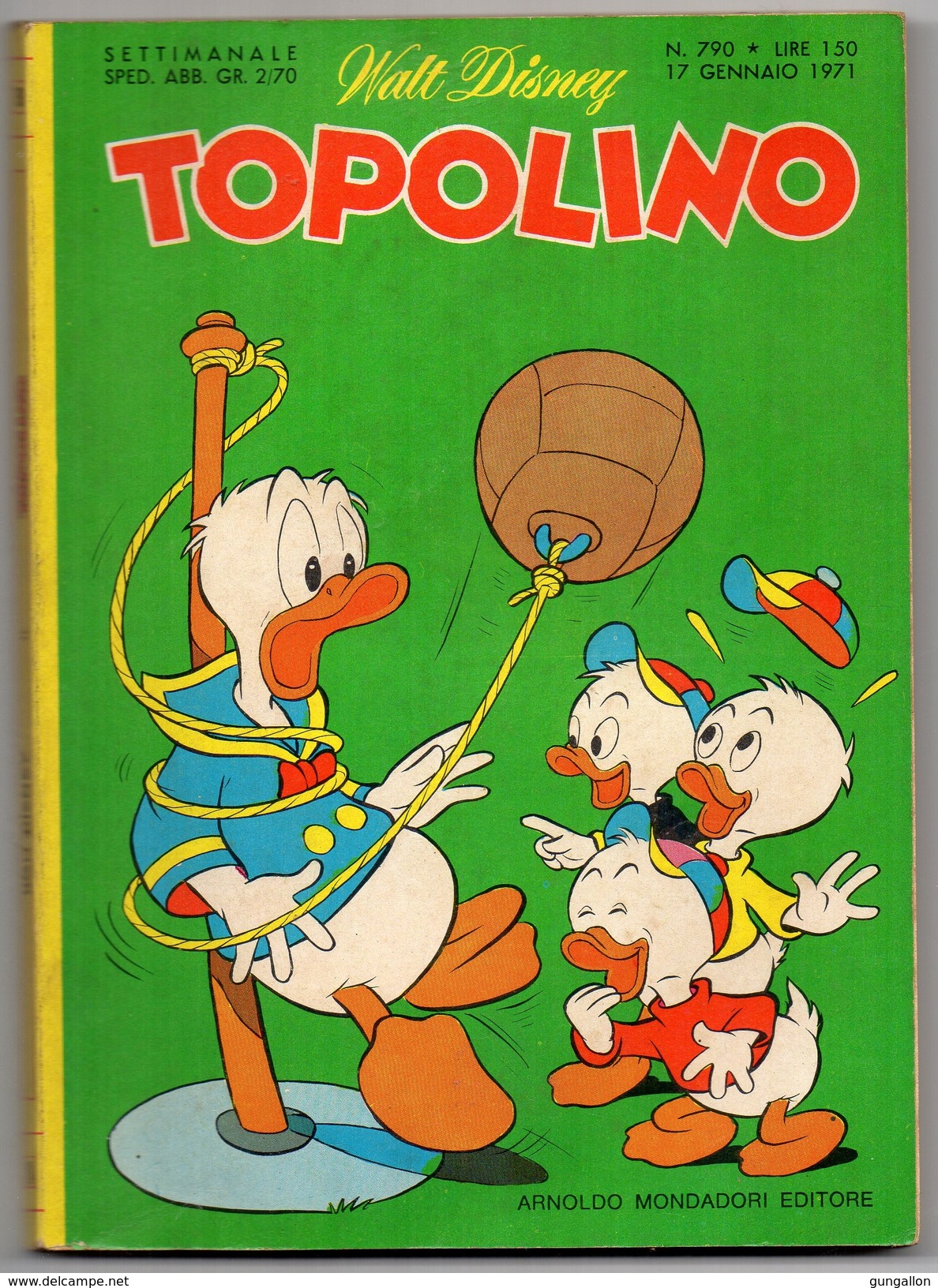 Topolino N.(Mondadori 1971) N. 790 - Disney