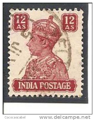 India Inglesa - Nº Yvert 173 (usado) (o). - 1936-47 Koning George VI