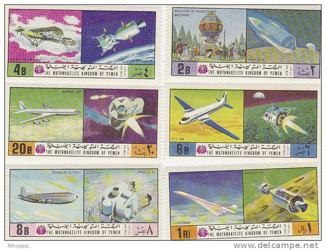 Yemen-Space Set MNH - Asie