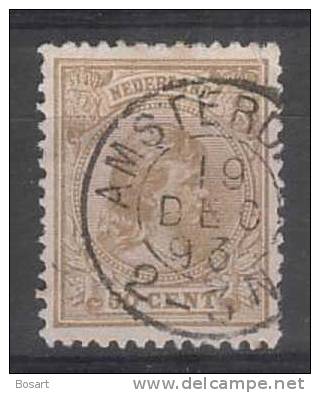 Pays Bas Timbre Ob. 1891-97 Wilhelmine N°43 C22€ - Used Stamps