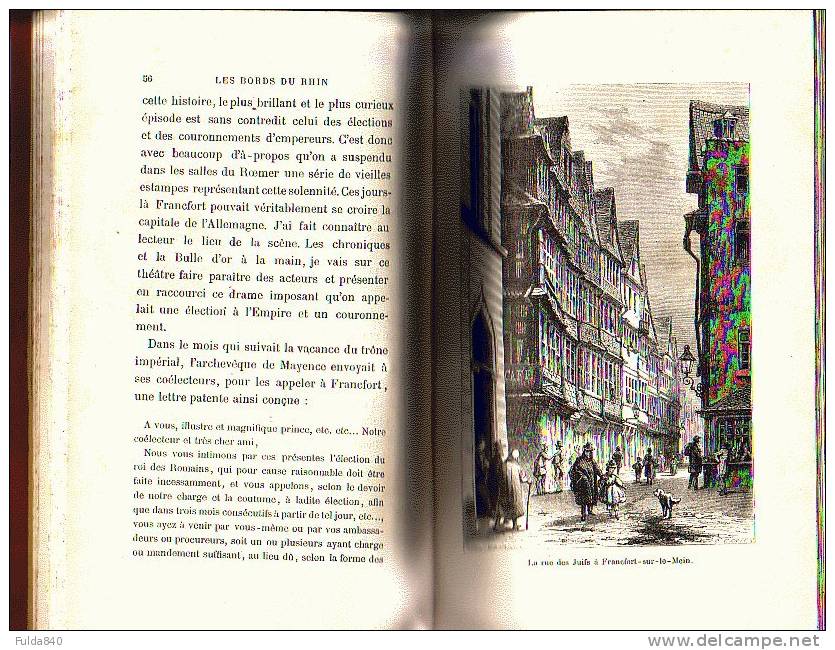 LES BORDS DU RHIN DE MAYENCE A COLOGNE.    Hippolyte Durand.     1888. - 1801-1900
