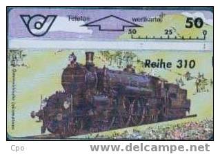 # AUSTRIA 66 Locomotive Reihe 310 -train- 50 Landis&gyr 10.93 Tres Bon Etat - Oostenrijk