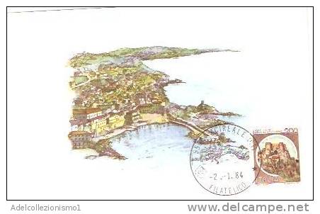 27783)cartolina Illustratoria Acireale - Veduta Panoramica - Nuova - Acireale