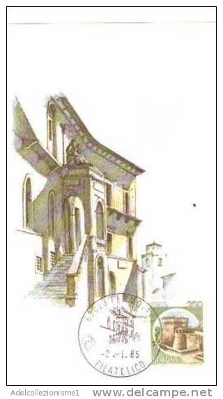 27791)cartolina Illustratoria Fermo - Palazzo Municipale - Nuova - Ascoli Piceno
