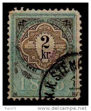 1885 - MARCA DA BOLLO   - 2 Kr - Fiscale Zegels