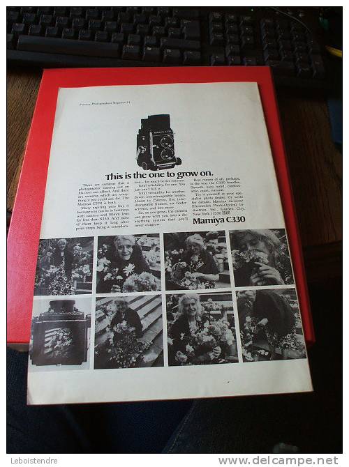 REVUE: FAMOUS PHOTOGRAPHERS MAGAZINE   N° 14 -EN FRANCAIS ET  ANGLAIS 1971 - Fotografie