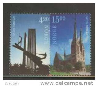 NORWAY 2000 MICHEL NO: 1359-1360 MNH - Unused Stamps