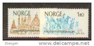 NORWAY 1974 MICHEL NO: 691-692  MNH - Unused Stamps