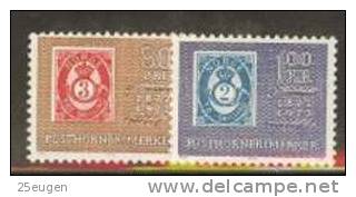 NORWAY 1972 MICHEL NO: 637-638  MNH - Unused Stamps