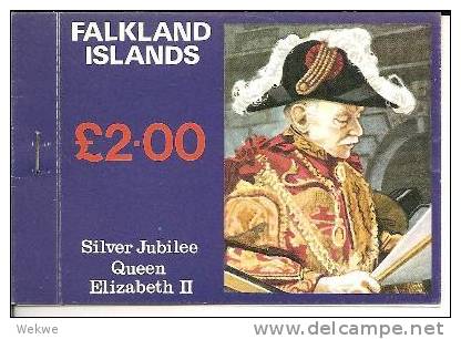 FAL Mi.Nr.249-51/-  FALKLAND  Booklet QE II, Jubilee 1977 ** - Falklandinseln